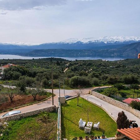 Villa Aitheras With Sea Views And Garden Sternai Exterior photo