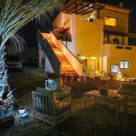 Villa Aitheras With Sea Views And Garden Sternai Exterior photo