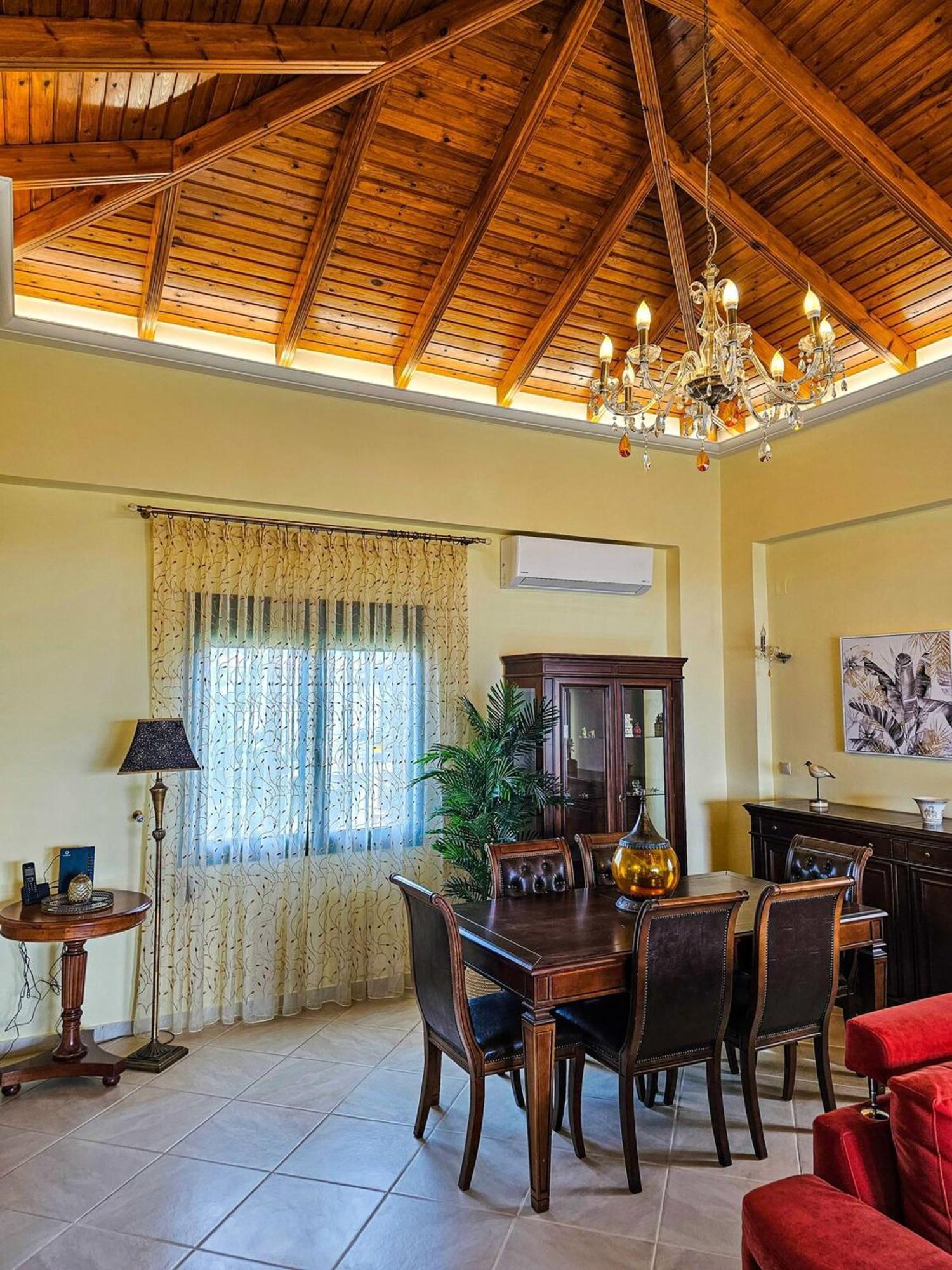 Villa Aitheras With Sea Views And Garden Sternai Exterior photo
