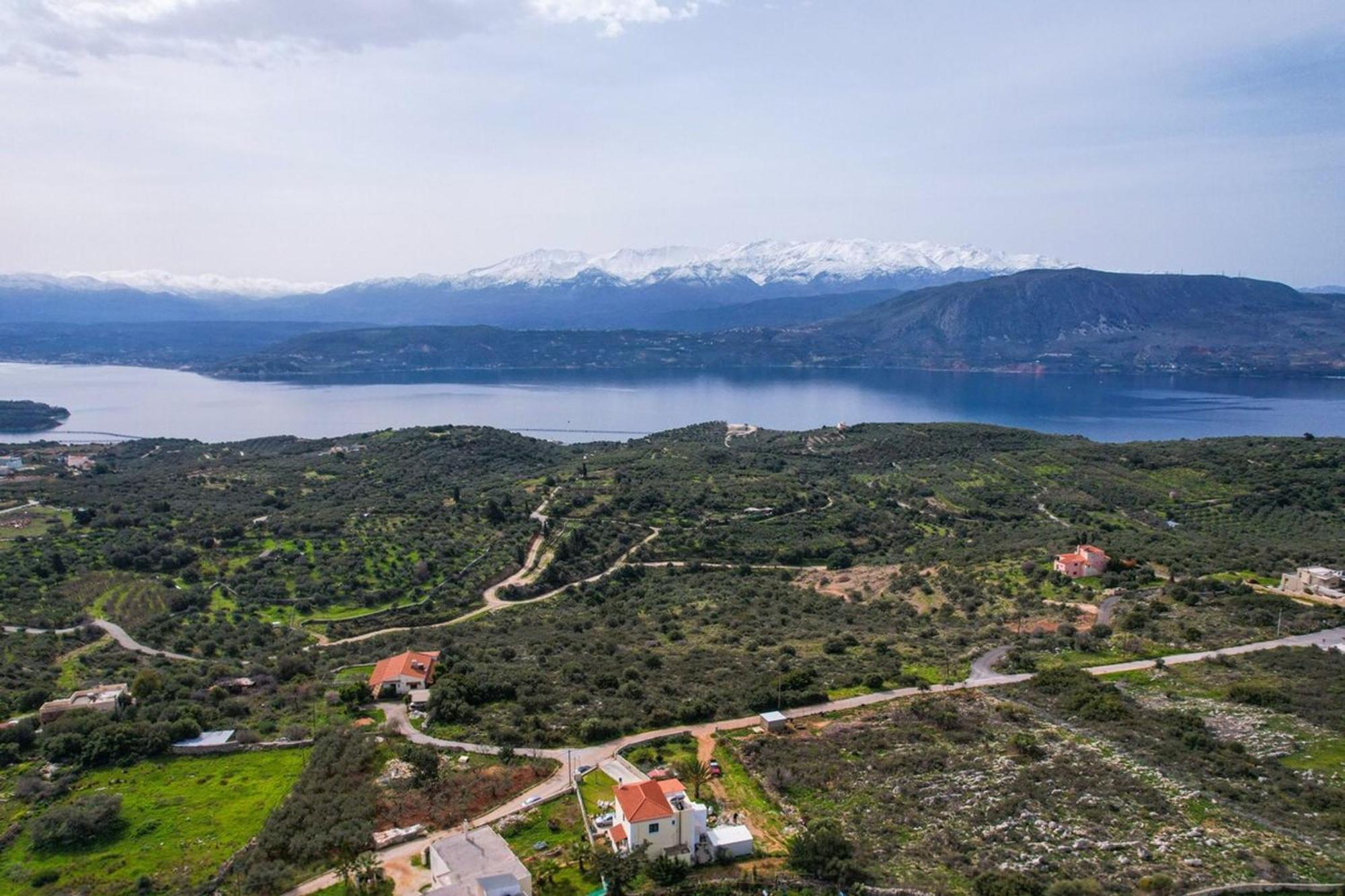 Villa Aitheras With Sea Views And Garden Sternai Exterior photo